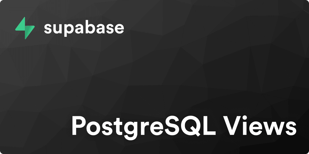 Postgres Views